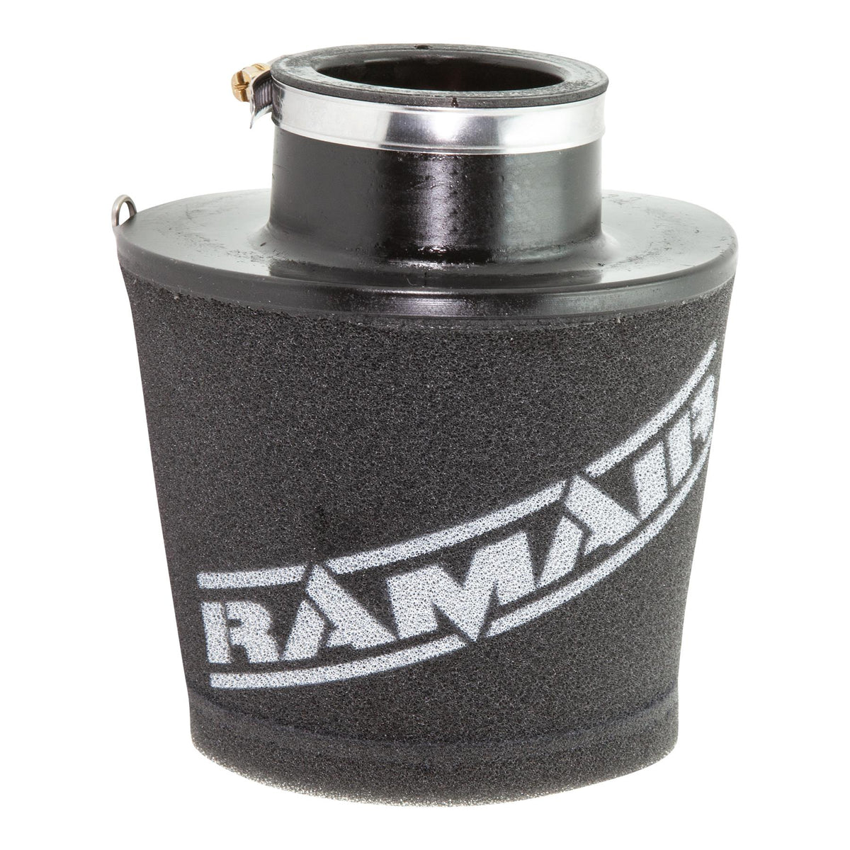 Ramair Cone air filter - Universal - 70mm ID Neck - Offset - Length 128mm