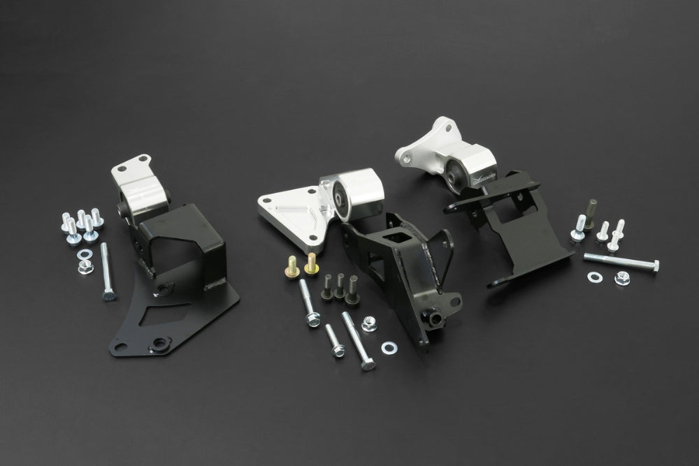 Hardrace K-series Swap Engine Mount Kit Honda Civic - Q1096
