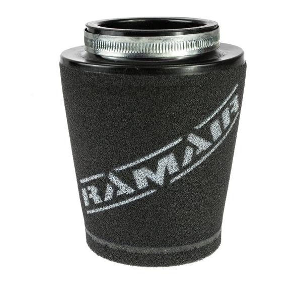 Ramair Cone air filter - Universal - 70mm ID Neck - Offset - Length 147mm