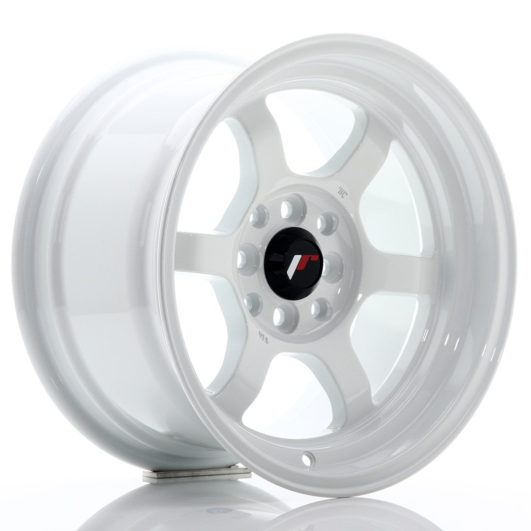 Japan Racing JR12 Alloy Wheel 15" x 8,5" ET13 4x100, 4x114.3 - White