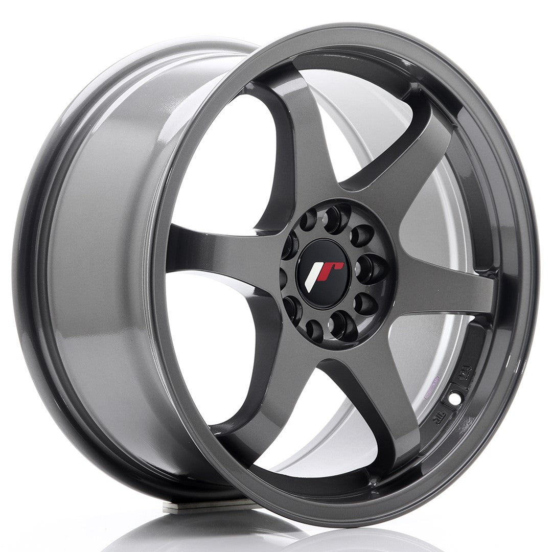 Japan Racing JR3 Alloy Wheel 17" x 8" ET35 5x108, 5x112 - Gun metal