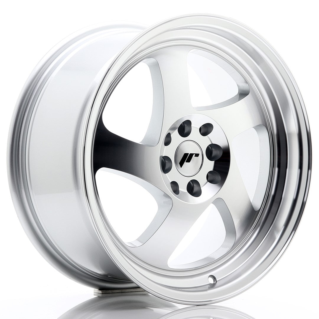 Japan Racing JR15 Alloy Wheel 17" x 8" ET35 4x100, 4x114.3 - Silver