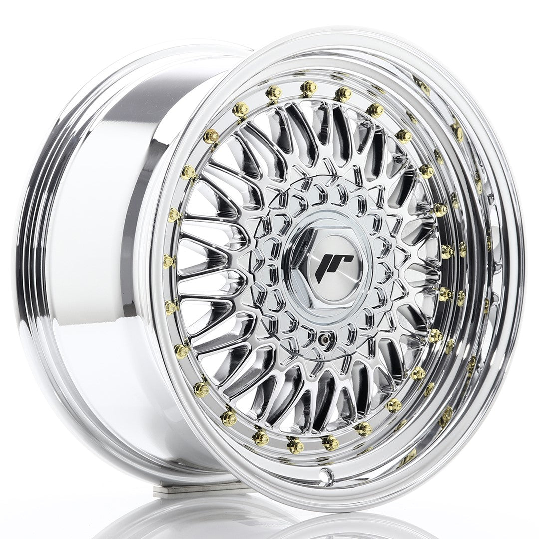 Japan Racing JR9 Alloy Wheel 16" x 8" ET25 4x100, 4x108 - Chrome