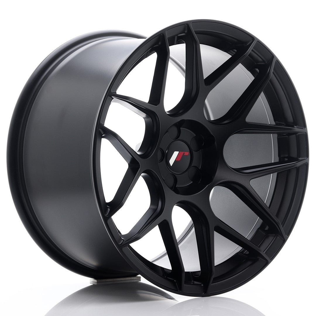 Japan Racing JR18 Alloy Wheel 19" x 11" ET15, 16, 17, 18, 19, 20, 21, 22, 23, 24, 25, 26, 27, 28, 29, 30 5x100, 5x105, 5x108, 5x110, 5x112, 5x114.3, 5x115, 5x118, 5x120 - Black
