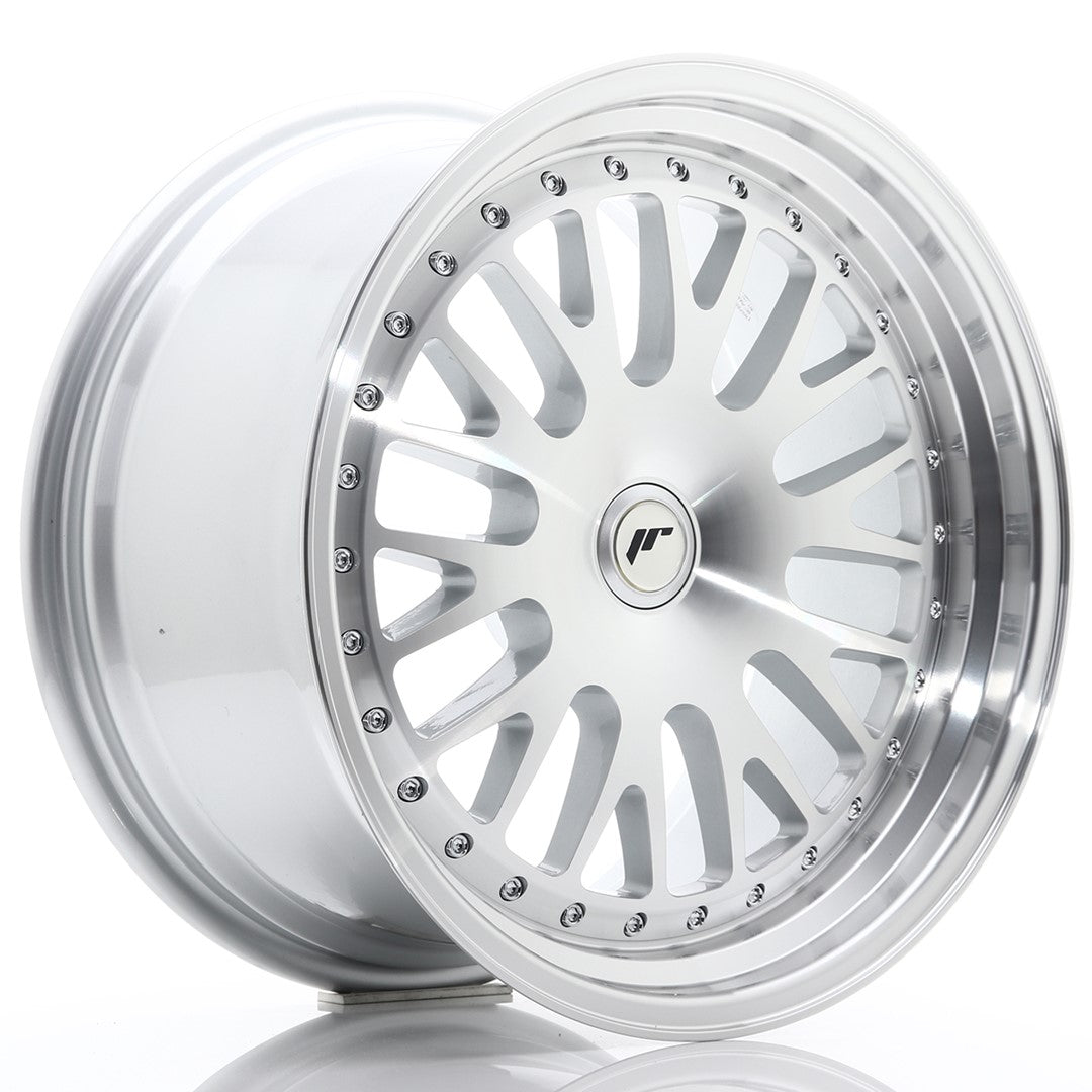 Japan Racing JR10 Alloy Wheel 18" x 9,5" ET20, 21, 22, 23, 24, 25, 26, 27, 28, 29, 30, 31, 32, 33, 34, 35, 36, 37, 38, 39, 40 3x112, 4x100, 4x108, 4x110, 4x114.3, 5x100, 5x105, 5x108, 5x110, 5x112, 5x114.3, 5x115, 5x118, 5x120 - Silver