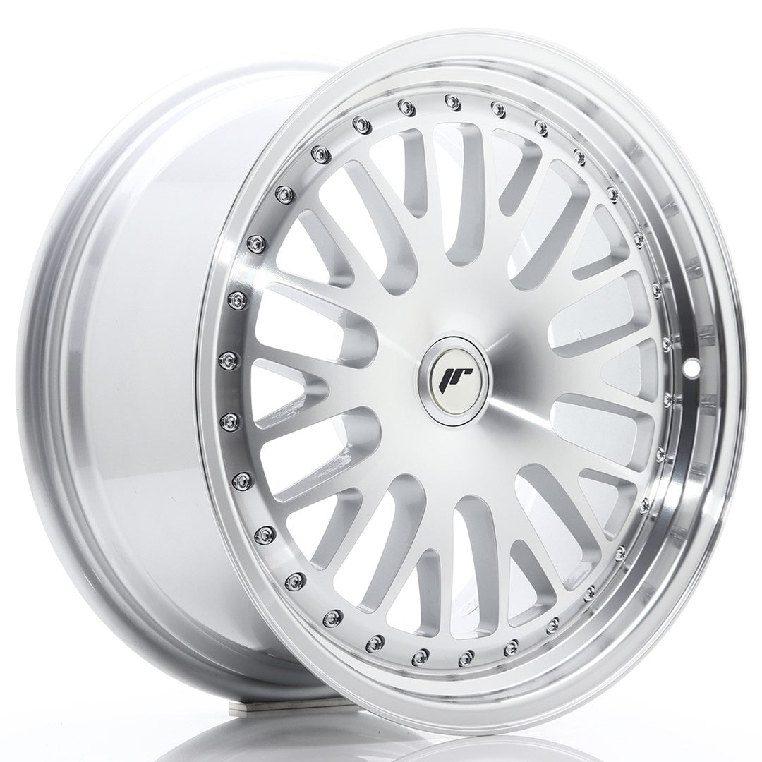 Japan Racing JR10 Alloy Wheel 18" x 8,5" ET20, 21, 22, 23, 24, 25, 26, 27, 28, 29, 30, 31, 32, 33, 34, 35, 36, 37, 38, 39, 40, 41, 42, 43, 44, 45 3x112, 4x100, 4x108, 4x110, 4x114.3, 5x100, 5x105, 5x108, 5x110, 5x112, 5x114.3, 5x115, 5x118, 5x120 - Silver