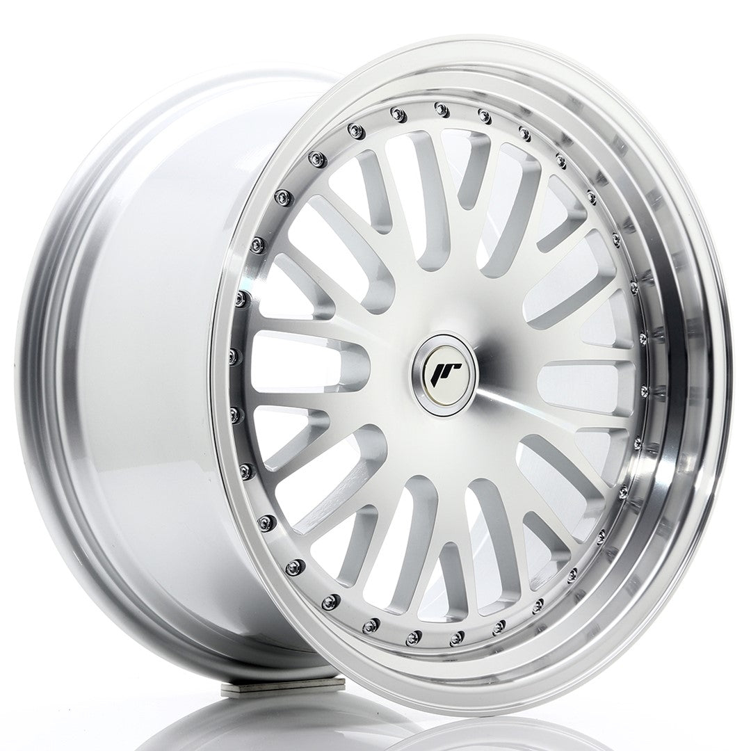 Japan Racing JR10 Alloy Wheel 19" x 9,5" ET20, 21, 22, 23, 24, 25, 26, 27, 28, 29, 30, 31, 32, 33, 34, 35 3x112, 4x100, 4x108, 4x110, 4x114.3, 5x100, 5x105, 5x108, 5x110, 5x112, 5x114.3, 5x115, 5x118, 5x120 - Silver