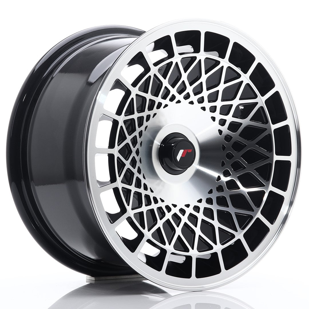 Japan Racing JR14 Alloy Wheel 15" x 8" ET20, 21, 22, 23, 24, 25 3x112, 4x98, 4x100, 4x108, 4x110, 4x114.3, 5x98, 5x100, 5x105, 5x108, 5x110, 5x112, 5x114.3 - Black