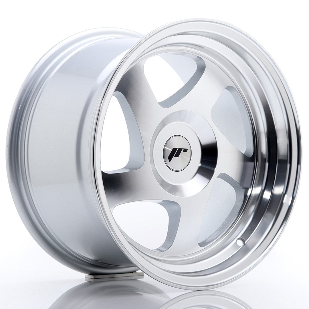 Japan Racing JR15 Alloy Wheel 16" x 9" ET20 3x112, 4x100, 4x108, 4x110, 4x114.3, 5x100, 5x105, 5x108, 5x110, 5x112, 5x114.3, 5x115, 5x118, 5x120 - Silver
