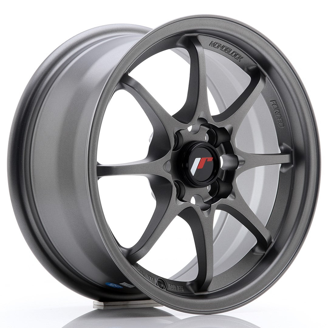 Japan Racing JR5 Alloy Wheel 15" x 7" ET35 4x100 - Gun metal
