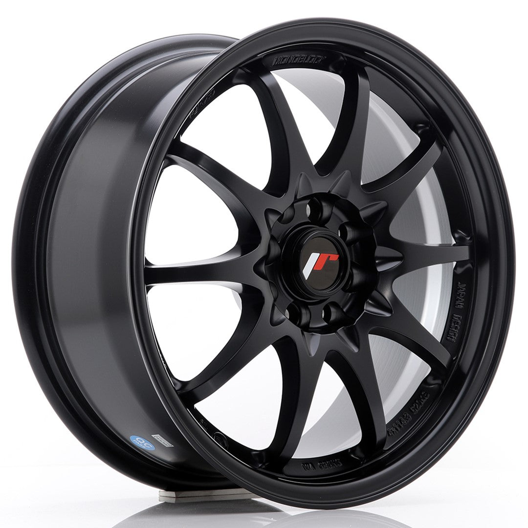 Japan Racing JR5 Alloy Wheel 16" x 7" ET30 4x100, 4x108 - Black