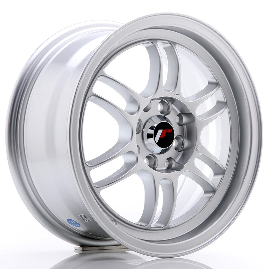 Japan Racing JR7 Alloy Wheel 15" x 7" ET38 4x100, 4x114.3 - Silver