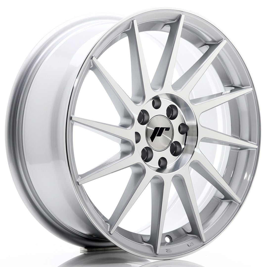 Japan Racing JR22 Alloy Wheel 17" x 7" ET25 4x100, 4x108 - Silver
