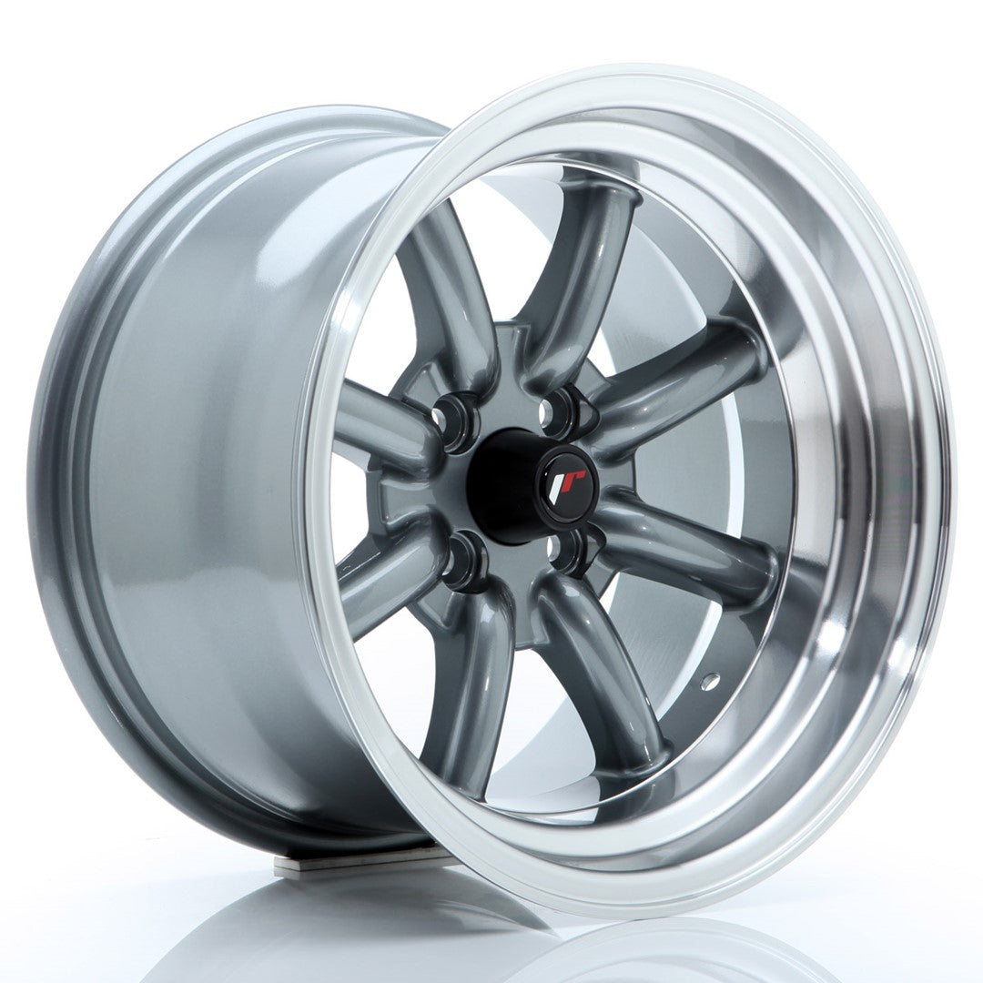 Japan Racing JR19 Alloy Wheel 15" x 9" ET-13 4x100 - Gun metal