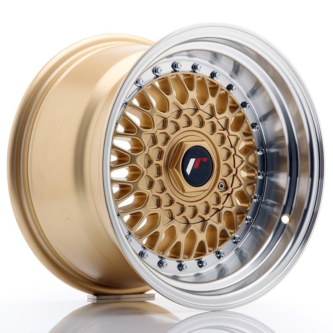 Japan Racing JR9 Alloy Wheel 15" x 9" ET10 4x100, 4x108 - Gold