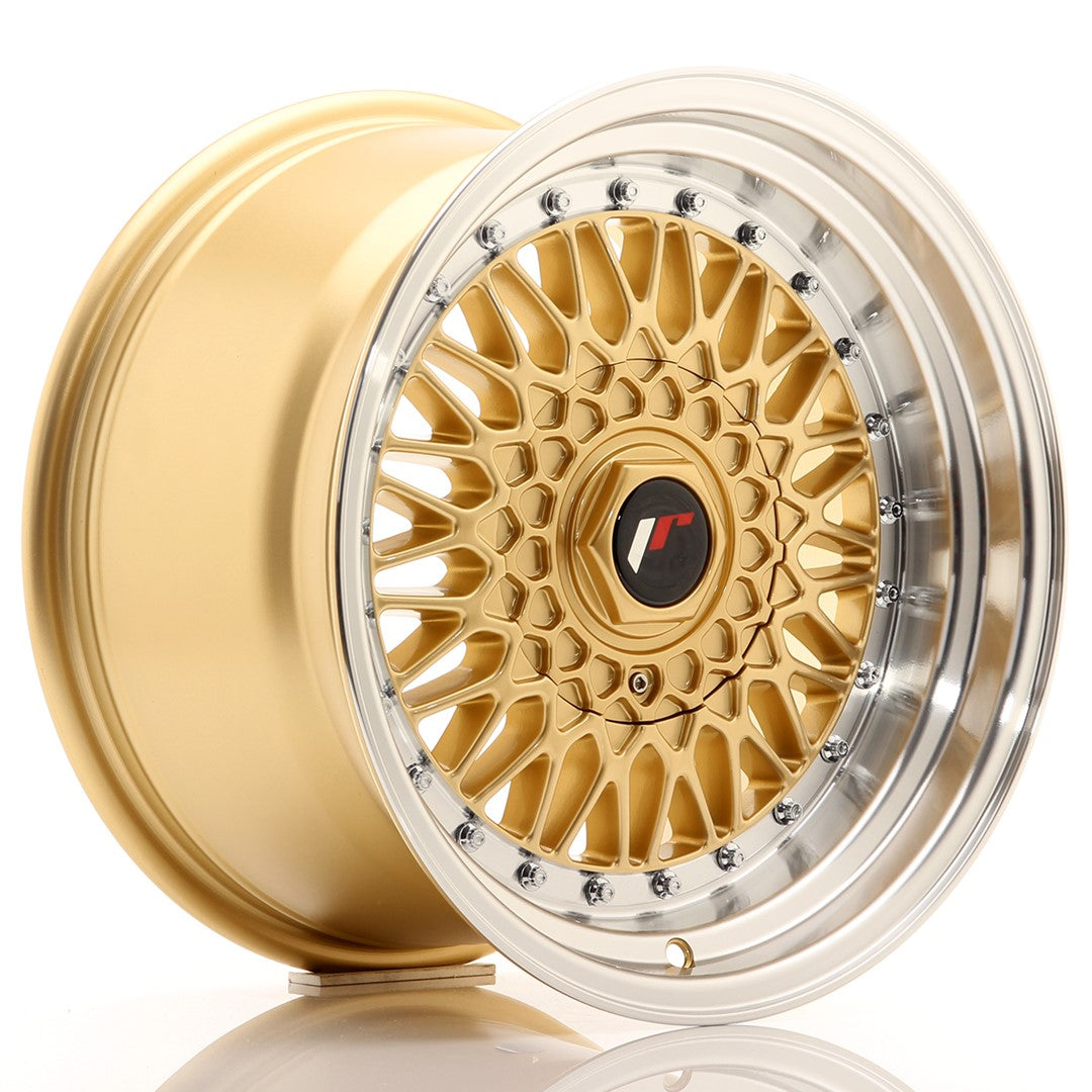 Japan Racing JR9 Alloy Wheel 16" x 9" ET20 3x112, 4x100, 4x108, 4x110, 4x114.3, 5x100, 5x105, 5x108, 5x110, 5x112, 5x114.3, 5x115, 5x118, 5x120 - Gold