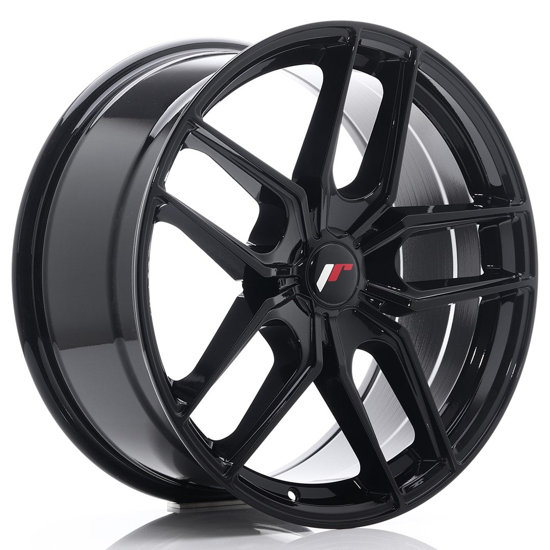 Japan Racing JR25 Alloy Wheel 19" x 8,5" ET20, 21, 22, 23, 24, 25, 26, 27, 28, 29, 30, 31, 32, 33, 34, 35, 36, 37, 38, 39, 40 5x100, 5x105, 5x108, 5x110, 5x112, 5x114.3, 5x115, 5x118, 5x120 - Black