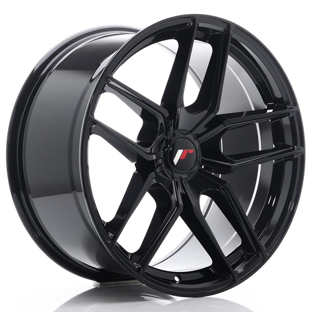 Japan Racing JR25 Alloy Wheel 19" x 9,5" ET20, 21, 22, 23, 24, 25, 26, 27, 28, 29, 30, 31, 32, 33, 34, 35, 36, 37, 38, 39, 40 5x100, 5x105, 5x108, 5x110, 5x112, 5x114.3, 5x115, 5x118, 5x120 - Black
