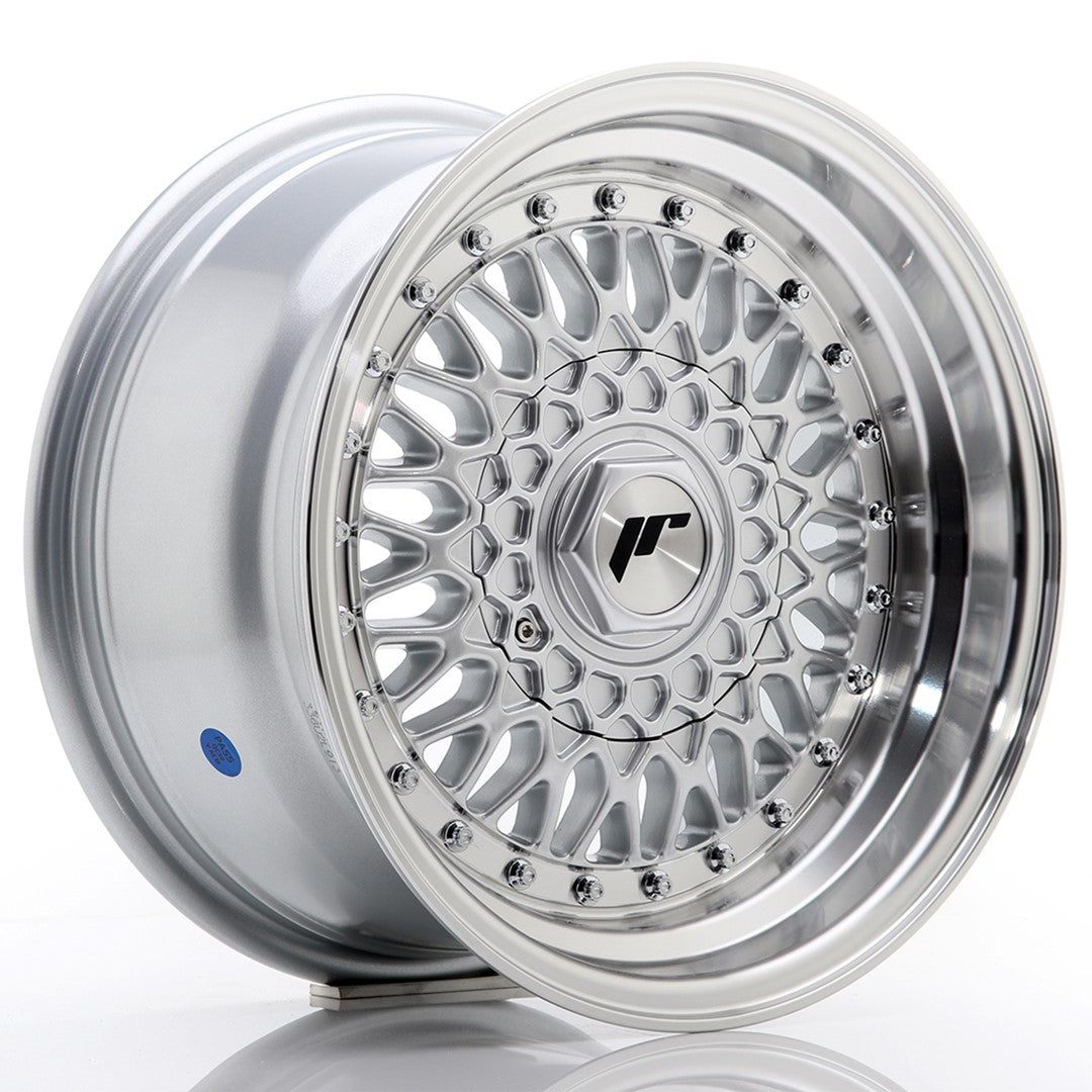 Japan Racing JR9 Alloy Wheel 15" x 8" ET20 4x100, 4x108 - Silver