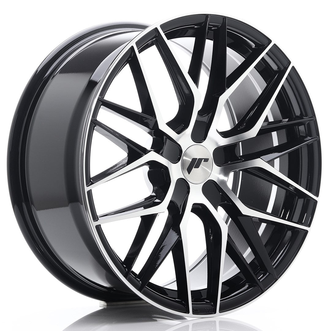 Japan Racing JR28 Alloy Wheel 19" x 8,5" ET20, 21, 22, 23, 24, 25, 26, 27, 28, 29, 30, 31, 32, 33, 34, 35, 36, 37, 38, 39, 40 5x100, 5x105, 5x108, 5x110, 5x112, 5x114.3, 5x115, 5x118, 5x120 - Black