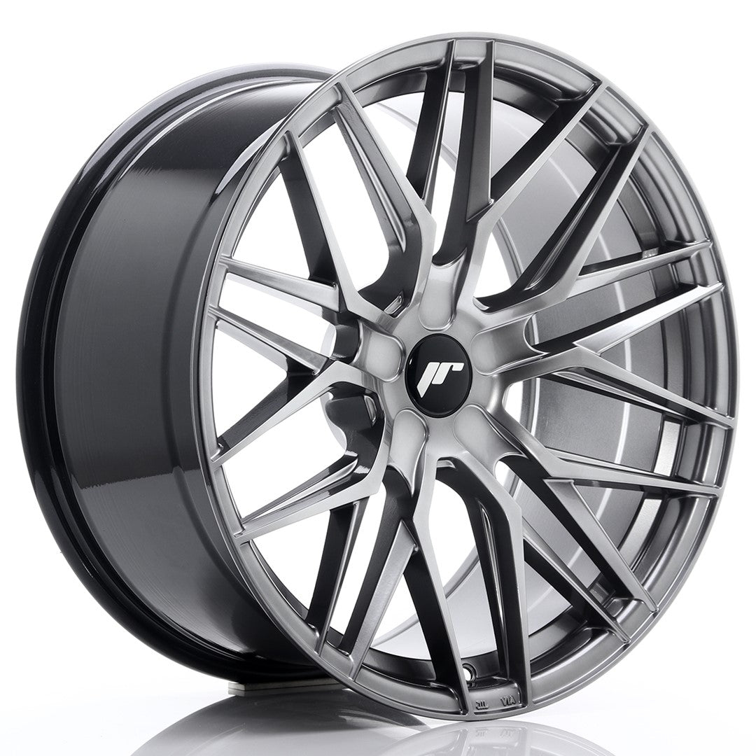 Japan Racing JR28 Alloy Wheel 20" x 10" ET20, 21, 22, 23, 24, 25, 26, 27, 28, 29, 30, 31, 32, 33, 34, 35, 36, 37, 38, 39, 40 5x100, 5x105, 5x108, 5x110, 5x112, 5x114.3, 5x115, 5x118, 5x120, 5x120.65, 5x127, 5x130 - Hyper Black
