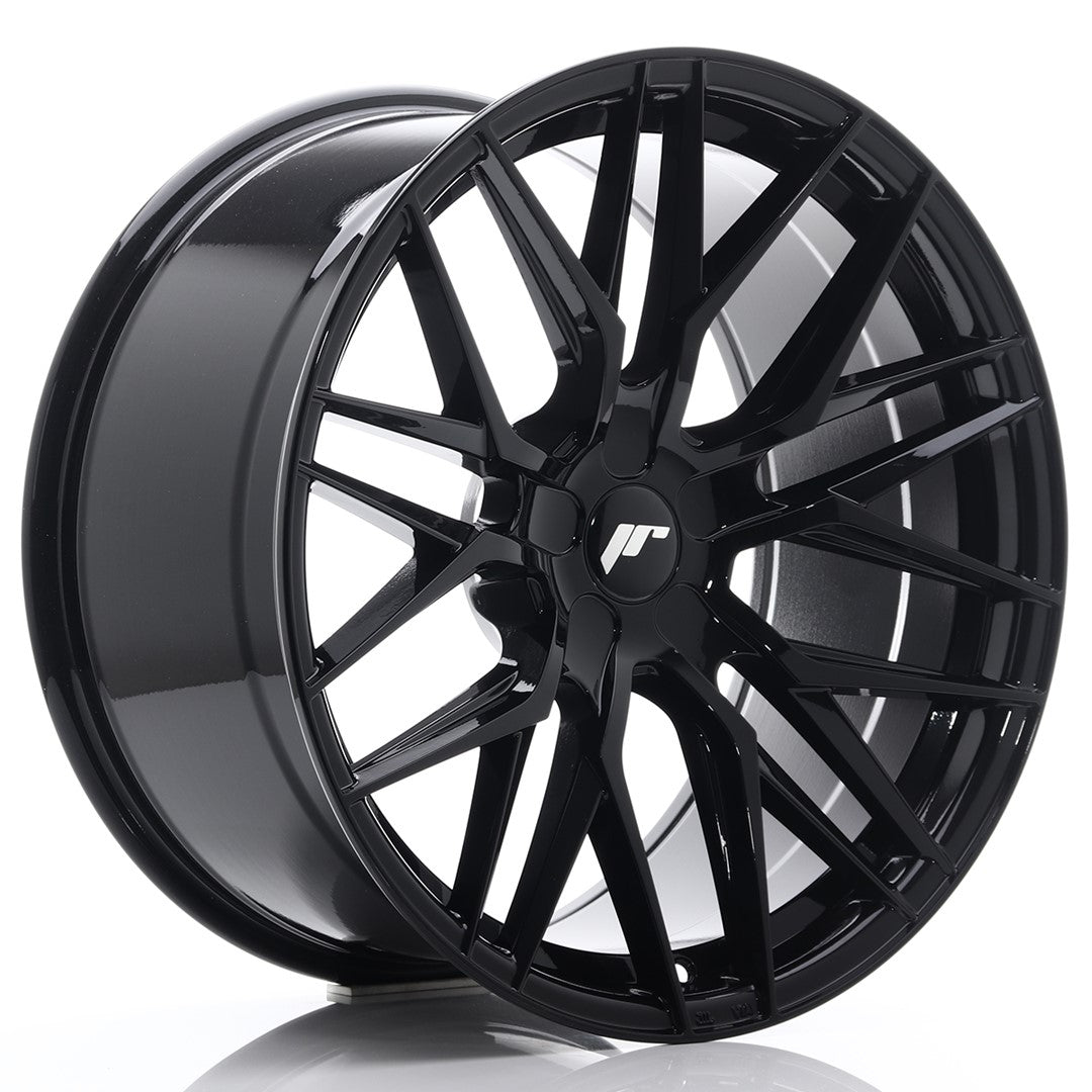 Japan Racing JR28 Alloy Wheel 20" x 10" ET20, 21, 22, 23, 24, 25, 26, 27, 28, 29, 30, 31, 32, 33, 34, 35, 36, 37, 38, 39, 40 5x100, 5x105, 5x108, 5x110, 5x112, 5x114.3, 5x115, 5x118, 5x120, 5x120.65, 5x127, 5x130 - Black