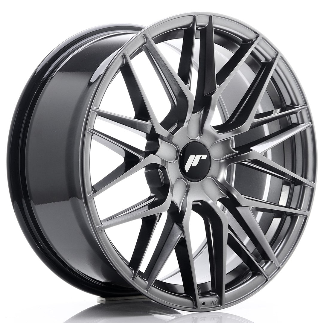 Japan Racing JR28 Alloy Wheel 18" x 8,5" ET40 5x100, 5x105, 5x108, 5x110, 5x112, 5x114.3, 5x115, 5x118, 5x120 - Hyper Black