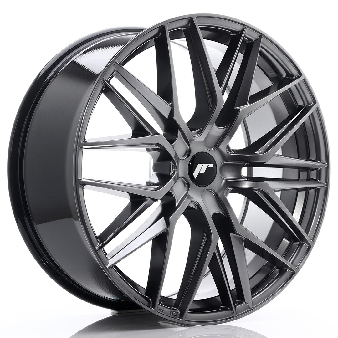 Japan Racing JR28 Alloy Wheel 22" x 9" ET30, 31, 32, 33, 34, 35, 36, 37, 38, 39, 40, 41, 42, 43, 44, 45 5x108, 5x110, 5x112, 5x114.3, 5x115, 5x118, 5x120, 5x120.65, 5x127, 5x130 - Hyper Black