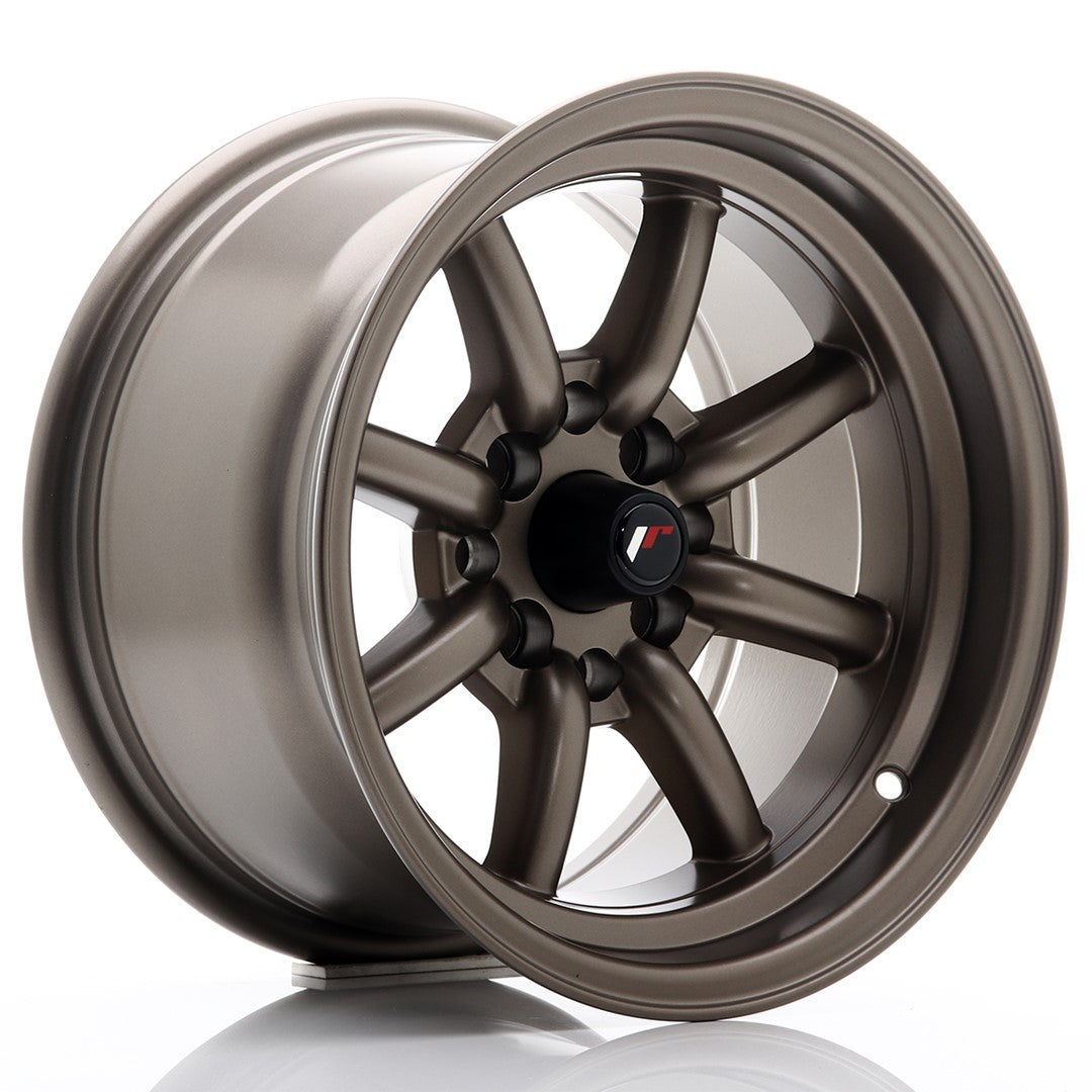 Japan Racing JR19 Alloy Wheel 14" x 8" ET-13 4x100, 4x114.3 - Bronze