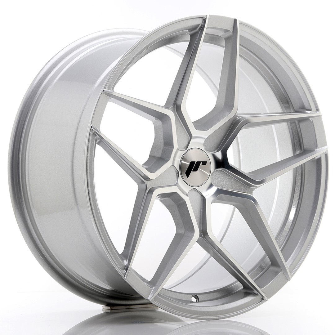 Japan Racing JR34 Alloy Wheel 19" x 9,5" ET20, 21, 22, 23, 24, 25, 26, 27, 28, 29, 30, 31, 32, 33, 34, 35, 36, 37, 38, 39, 40 5x100, 5x105, 5x108, 5x110, 5x112, 5x114.3, 5x115, 5x118, 5x120 - Silver
