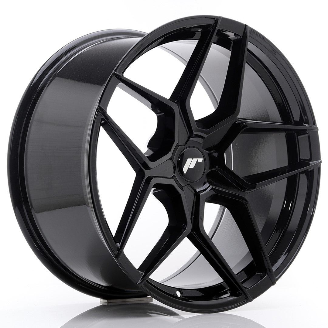 Japan Racing JR34 Alloy Wheel 20" x 10" ET20, 21, 22, 23, 24, 25, 26, 27, 28, 29, 30, 31, 32, 33, 34, 35, 36, 37, 38, 39, 40 5x100, 5x105, 5x108, 5x110, 5x112, 5x114.3, 5x115, 5x118, 5x120, 5x120.65, 5x127, 5x130 - Black