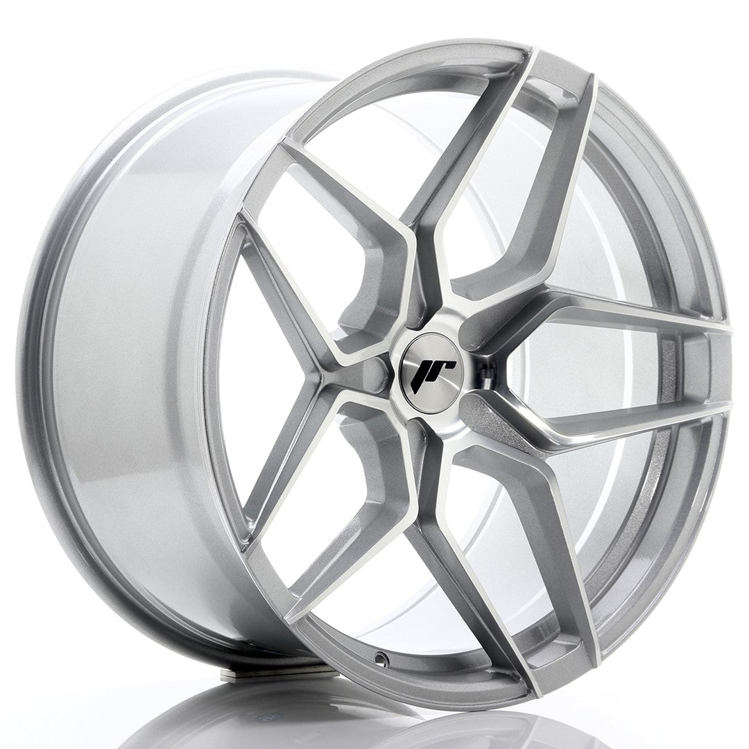 Japan Racing JR34 Alloy Wheel 20" x 10,5" ET20, 21, 22, 23, 24, 25, 26, 27, 28, 29, 30, 31, 32, 33, 34, 35 5x100, 5x105, 5x108, 5x110, 5x112, 5x114.3, 5x115, 5x118, 5x120, 5x120.65, 5x127, 5x130 - Silver