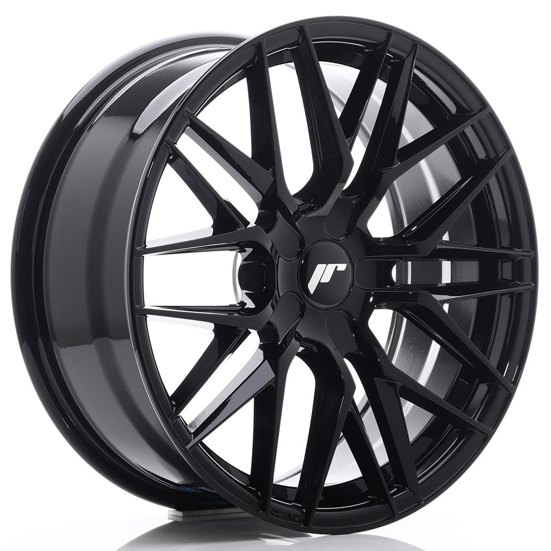 Japan Racing JR28 Alloy Wheel 18" x 7,5" ET20, 21, 22, 23, 24, 25, 26, 27, 28, 29, 30, 31, 32, 33, 34, 35, 36, 37, 38, 39, 40 4x100, 4x108, 4x110, 4x114.3, 5x100, 5x105, 5x108, 5x110, 5x112, 5x114.3, 5x115, 5x118, 5x120 - Black