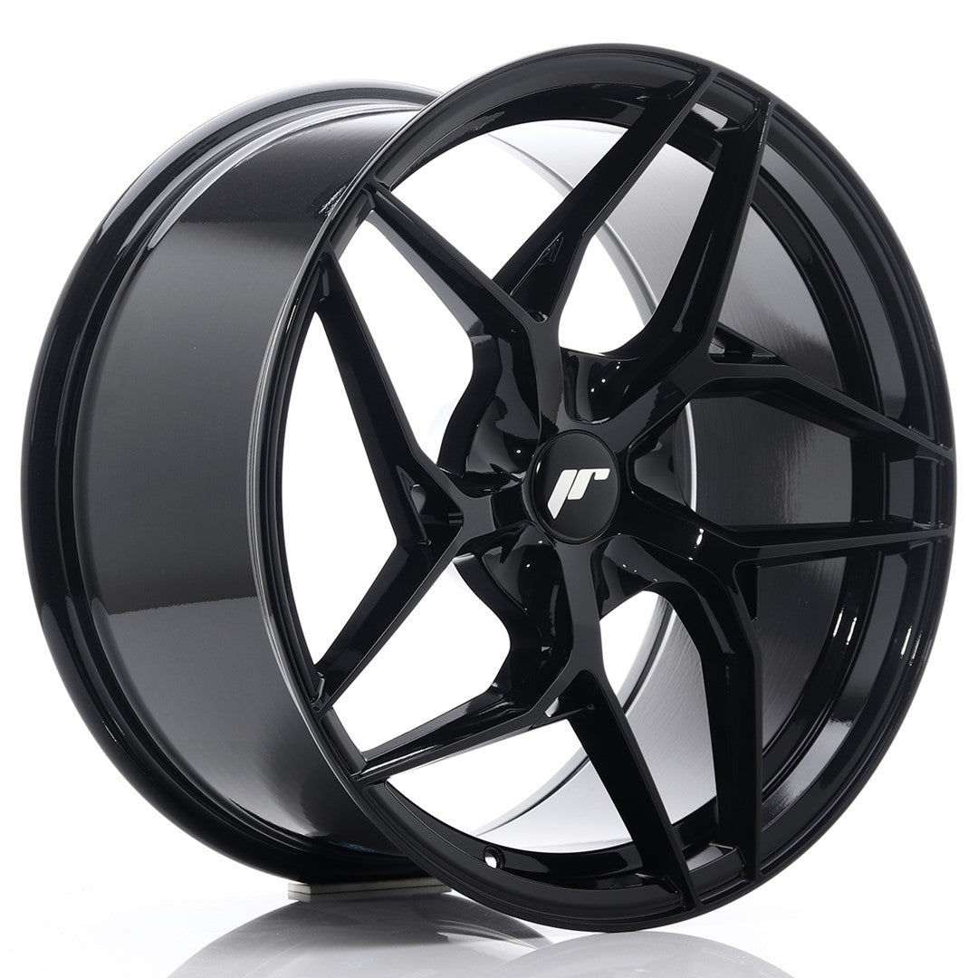 Japan Racing JR35 Alloy Wheel 19" x 9,5" ET20, 21, 22, 23, 24, 25, 26, 27, 28, 29, 30, 31, 32, 33, 34, 35, 36, 37, 38, 39, 40, 41, 42, 43, 44, 45 5x100, 5x105, 5x108, 5x110, 5x112, 5x114.3, 5x115, 5x118, 5x120 - Black