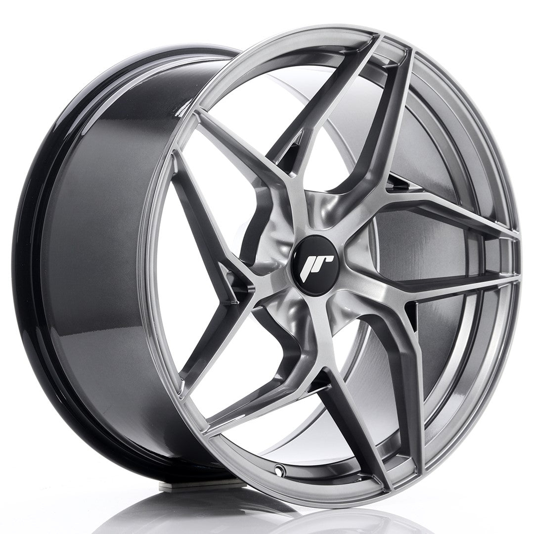Japan Racing JR35 Alloy Wheel 19" x 9,5" ET20, 21, 22, 23, 24, 25, 26, 27, 28, 29, 30, 31, 32, 33, 34, 35, 36, 37, 38, 39, 40, 41, 42, 43, 44, 45 5x100, 5x105, 5x108, 5x110, 5x112, 5x114.3, 5x115, 5x118, 5x120 - Hyper Black
