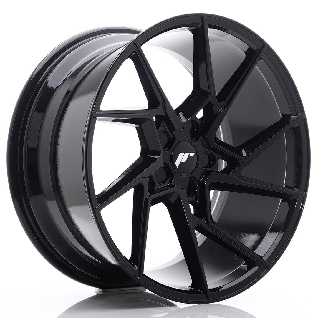 Japan Racing JR33 Alloy Wheel 20" x 10" ET20, 21, 22, 23, 24, 25, 26, 27, 28, 29, 30, 31, 32, 33, 34, 35, 36, 37, 38, 39, 40 5x108, 5x110, 5x112, 5x114.3, 5x115, 5x118, 5x120, 5x120.65, 5x127, 5x130 - Black