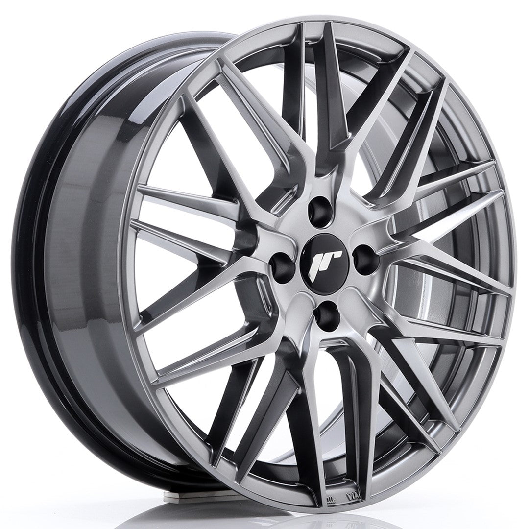 Japan Racing JR28 Alloy Wheel 17" x 7" ET40 4x100 - Hyper Black