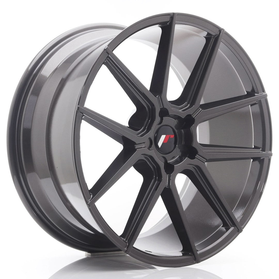 Japan Racing JR30 Alloy Wheel 21" x 10,5" ET15, 16, 17, 18, 19, 20, 21, 22, 23, 24, 25, 26, 27, 28, 29, 30, 31, 32, 33, 34, 35, 36, 37, 38, 39, 40, 41, 42, 43, 44, 45 5x108, 5x110, 5x112, 5x114.3, 5x115, 5x118, 5x120, 5x120.65, 5x127, 5x130 - Hyper Gray