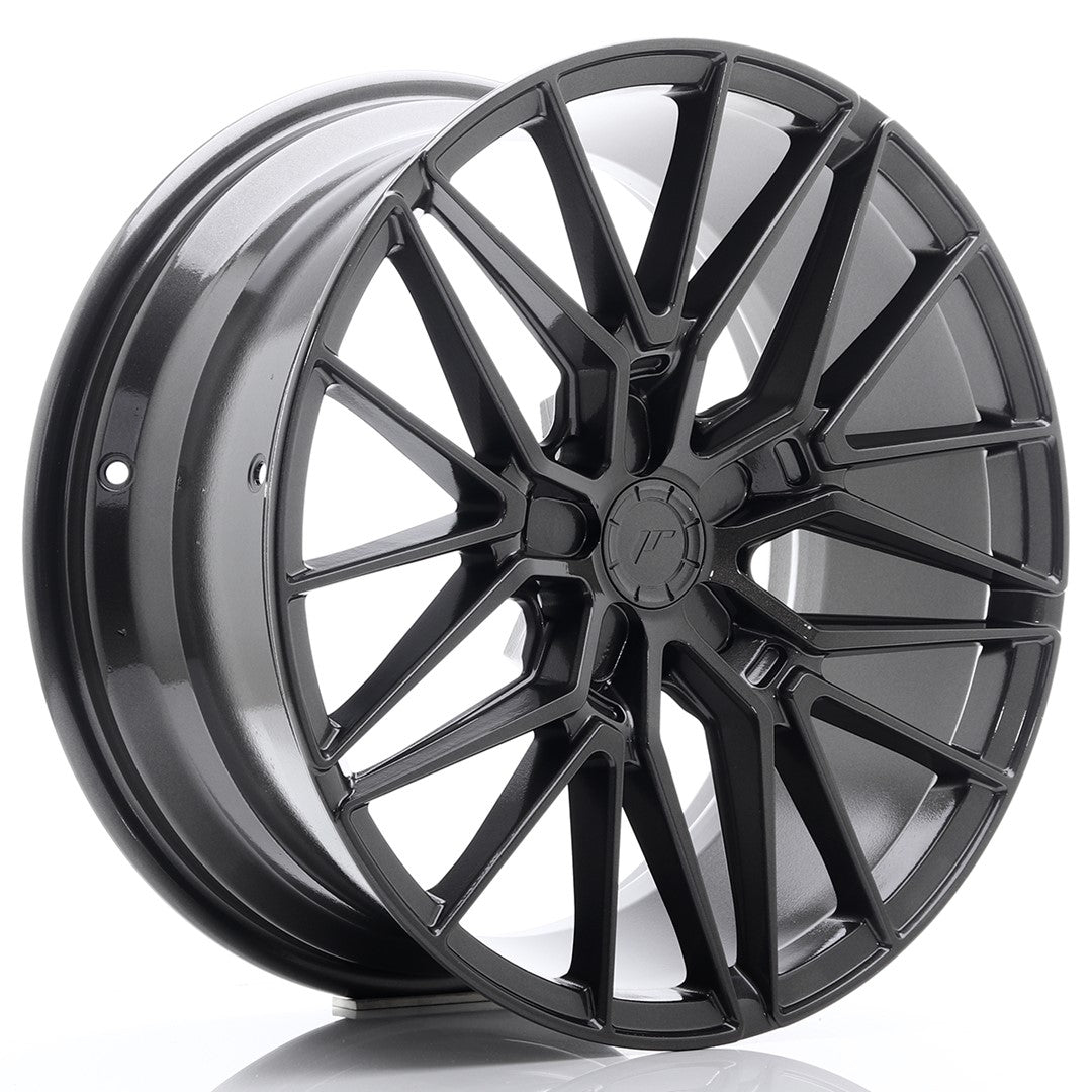 Japan Racing JR38 Alloy Wheel 19" x 8,5" ET20, 21, 22, 23, 24, 25, 26, 27, 28, 29, 30, 31, 32, 33, 34, 35, 36, 37, 38, 39, 40, 41, 42, 43, 44, 45 5x100, 5x105, 5x108, 5x110, 5x112, 5x114.3, 5x115, 5x118, 5x120, 5x120.65, 5x127, 5x130 - Hyper Gray