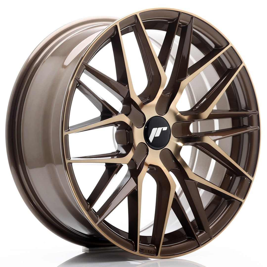 Japan Racing JR28 Alloy Wheel 18" x 7,5" ET20, 21, 22, 23, 24, 25, 26, 27, 28, 29, 30, 31, 32, 33, 34, 35, 36, 37, 38, 39, 40 4x100, 4x108, 4x110, 4x114.3, 5x100, 5x105, 5x108, 5x110, 5x112, 5x114.3, 5x115, 5x118, 5x120 - Bronze