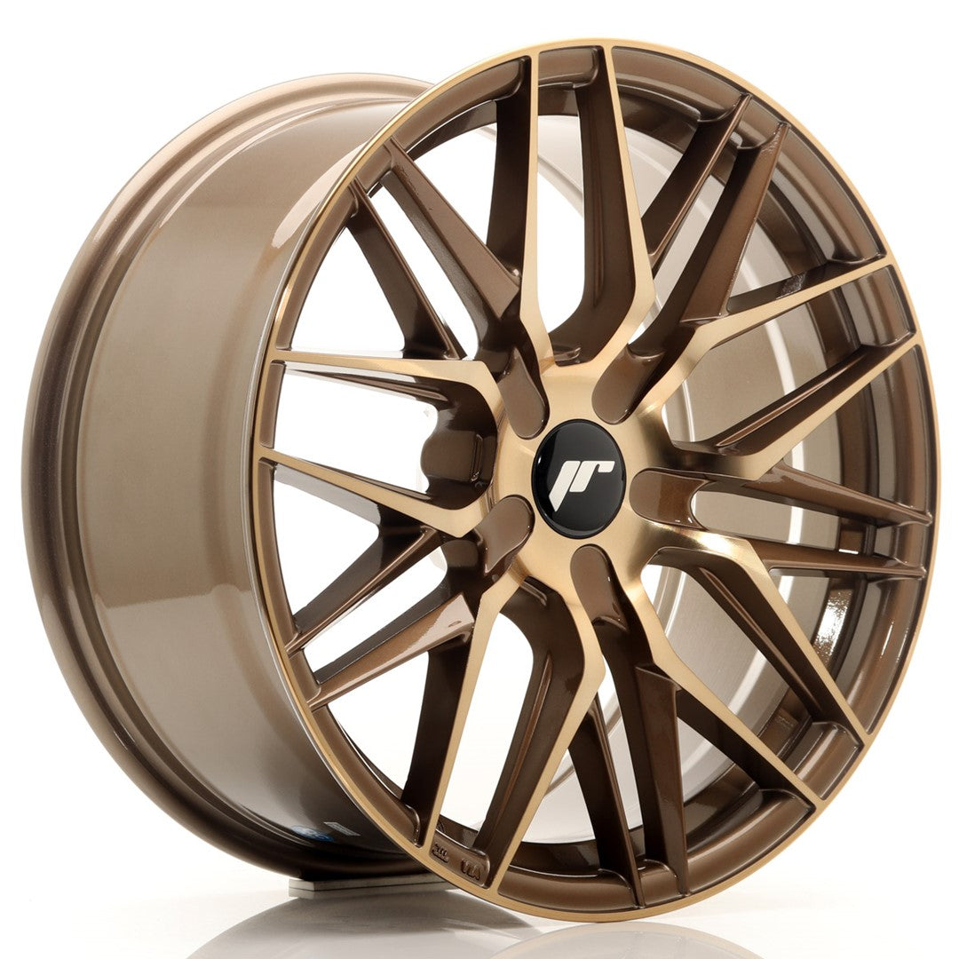 Japan Racing JR28 Alloy Wheel 18" x 8,5" ET20, 21, 22, 23, 24, 25, 26, 27, 28, 29, 30, 31, 32, 33, 34, 35, 36, 37, 38, 39, 40 5x100, 5x105, 5x108, 5x110, 5x112, 5x114.3, 5x115, 5x118, 5x120 - Bronze