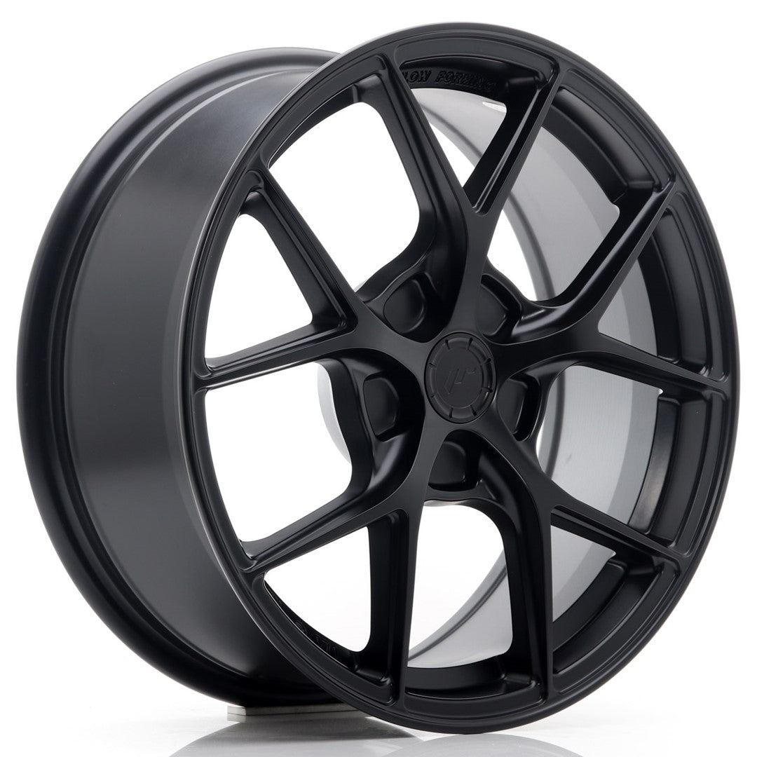 Japan Racing SL-01 Alloy Wheel 17" x 7" ET20, 21, 22, 23, 24, 25, 26, 27, 28, 29, 30, 31, 32, 33, 34, 35, 36, 37, 38, 39, 40 5x100, 5x105, 5x108, 5x110, 5x112, 5x114.3, 5x115, 5x118, 5x120 - Black