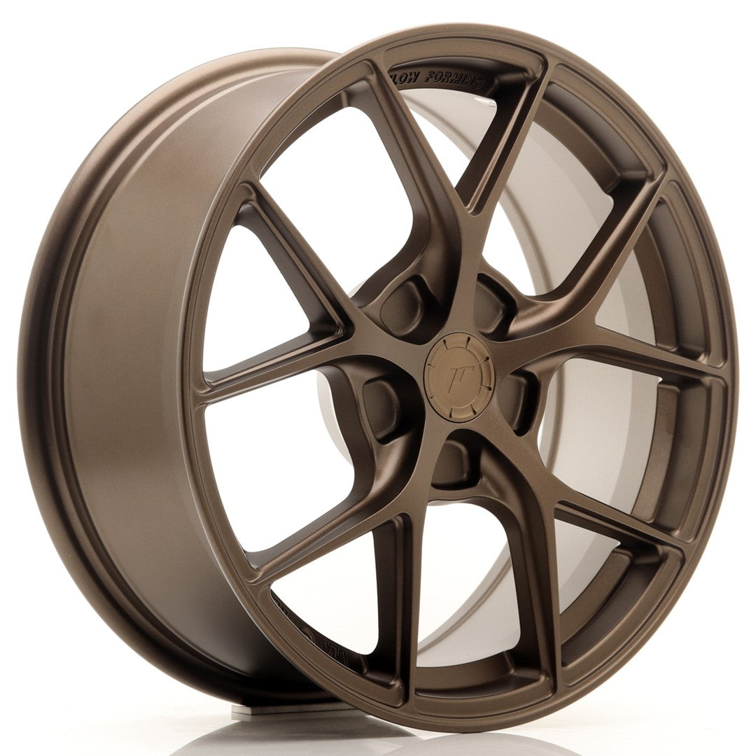 Japan Racing SL-01 Alloy Wheel 17" x 7" ET20, 21, 22, 23, 24, 25, 26, 27, 28, 29, 30, 31, 32, 33, 34, 35, 36, 37, 38, 39, 40 5x100, 5x105, 5x108, 5x110, 5x112, 5x114.3, 5x115, 5x118, 5x120 - Bronze