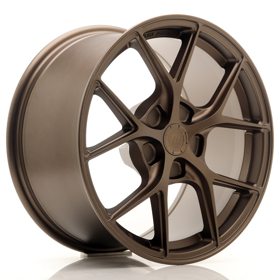 Japan Racing SL-01 Alloy Wheel 17" x 9" ET20, 21, 22, 23, 24, 25, 26, 27, 28, 29, 30, 31, 32, 33, 34, 35, 36, 37, 38, 39, 40, 41, 42, 43, 44, 45, 46, 47, 48, 49, 50 5x100, 5x105, 5x108, 5x110, 5x112, 5x114.3, 5x115, 5x118, 5x120 - Bronze