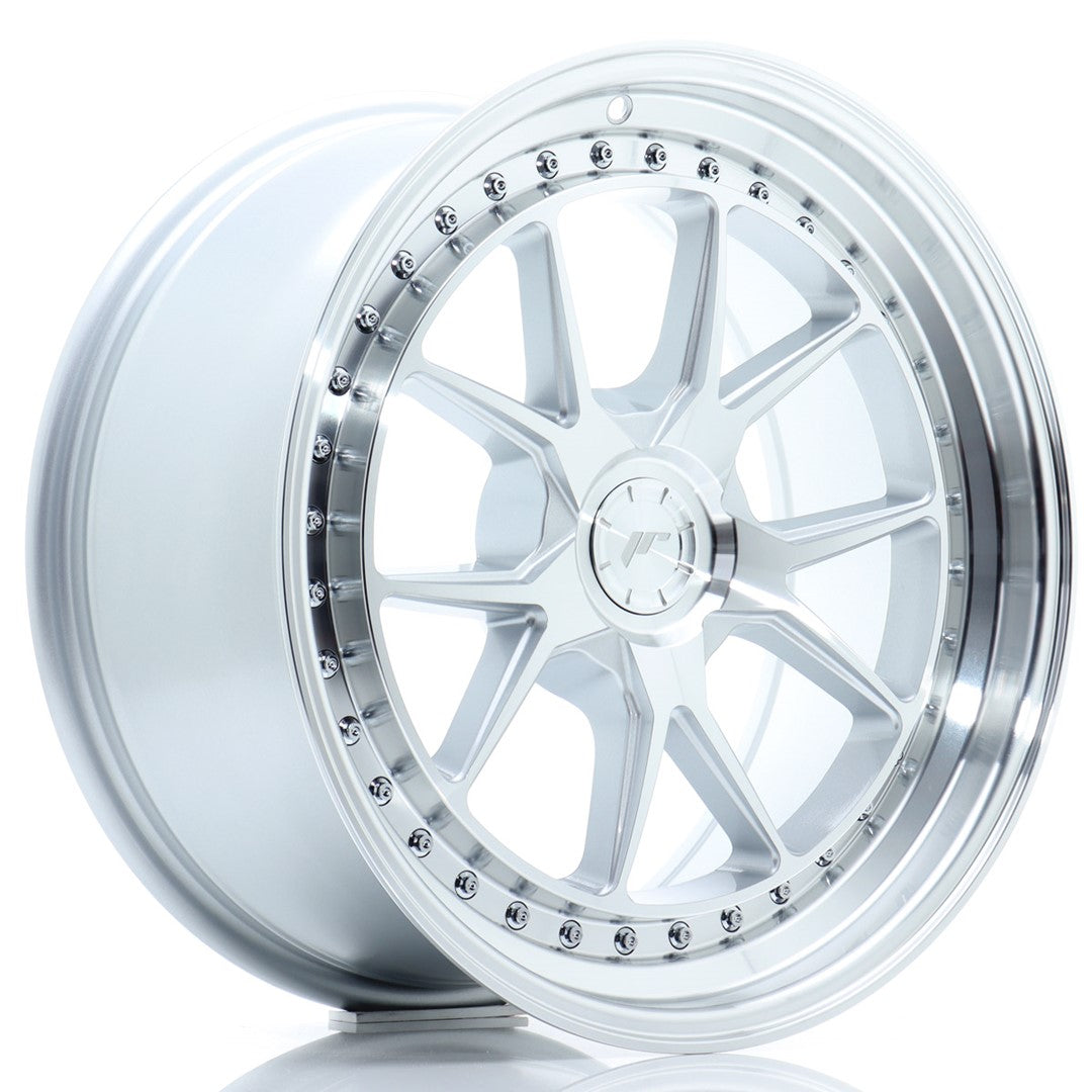 Japan Racing JR39 Alloy Wheel 18" x 8,5" ET15, 16, 17, 18, 19, 20, 21, 22, 23, 24, 25, 26, 27, 28, 29, 30, 31, 32, 33, 34, 35 5x100, 5x105, 5x108, 5x110, 5x112, 5x114.3, 5x115, 5x118, 5x120 - Silver