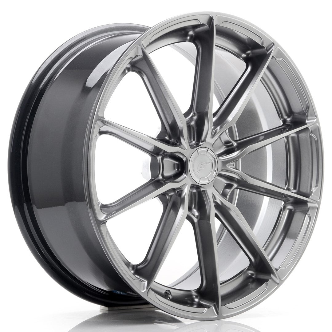 Japan Racing JR37 Alloy Wheel 18" x 8" ET35 5x112 - Hyper Black
