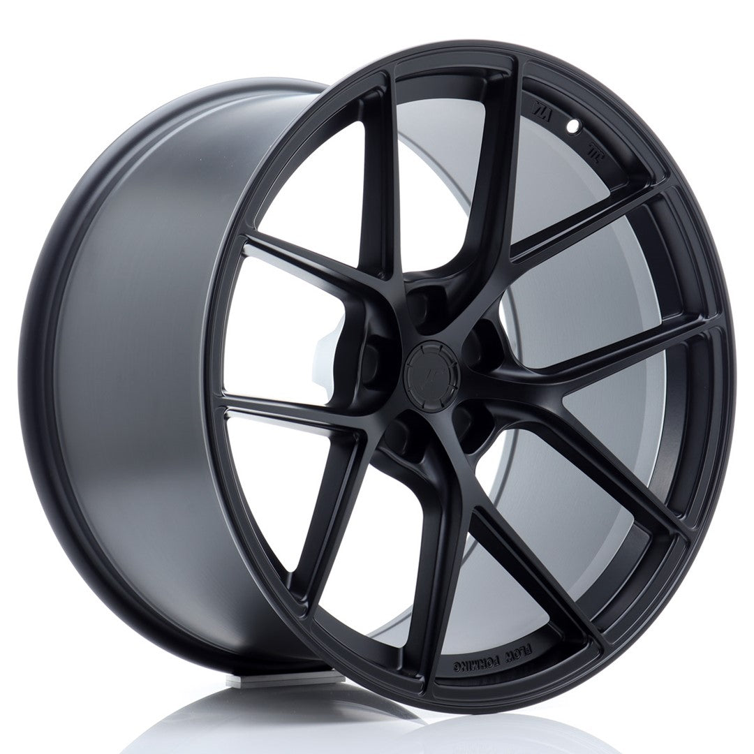 Japan Racing SL-01 Alloy Wheel 20" x 12" ET0, 1, 2, 3, 4, 5, 6, 7, 8, 9, 10, 11, 12, 13, 14, 15, 16, 17, 18, 19, 20, 21, 22, 23, 24, 25, 26, 27, 28, 29, 30, 31, 32, 33, 34, 35, 36, 37, 38, 39, 40 5x108, 5x110, 5x112, 5x114.3, 5x115, 5x118, 5x120 - Black