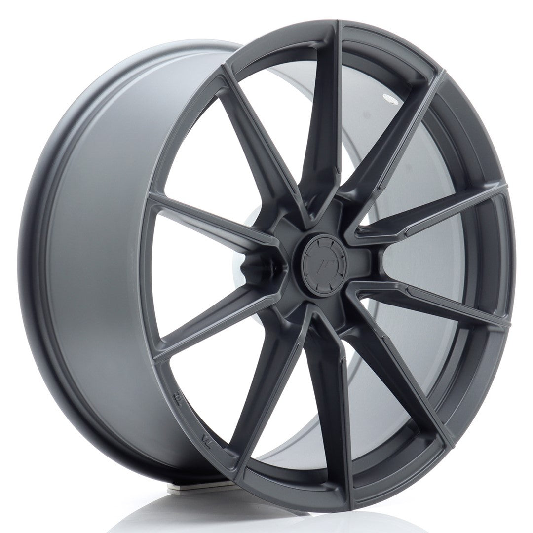 Japan Racing SL-02 Alloy Wheel 19" x 8" ET20, 21, 22, 23, 24, 25, 26, 27, 28, 29, 30, 31, 32, 33, 34, 35, 36, 37, 38, 39, 40 5x108, 5x110, 5x112, 5x114.3, 5x115, 5x118, 5x120 - Gun metal