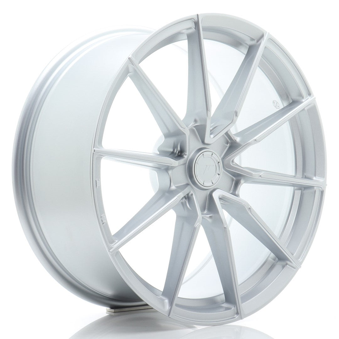 Japan Racing SL-02 Alloy Wheel 19" x 8" ET20, 21, 22, 23, 24, 25, 26, 27, 28, 29, 30, 31, 32, 33, 34, 35, 36, 37, 38, 39, 40 5x108, 5x110, 5x112, 5x114.3, 5x115, 5x118, 5x120 - Silver
