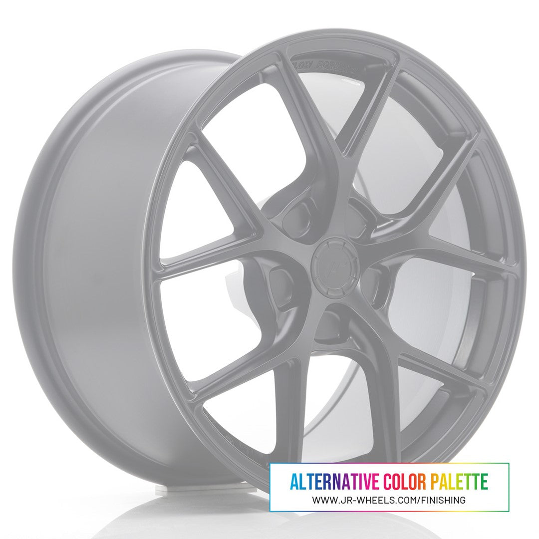 Japan Racing SL-01 Alloy Wheel 17" x 9" ET20, 21, 22, 23, 24, 25, 26, 27, 28, 29, 30, 31, 32, 33, 34, 35, 36, 37, 38, 39, 40, 41, 42, 43, 44, 45, 46, 47, 48, 49, 50 5x100, 5x105, 5x108, 5x110, 5x112, 5x114.3, 5x115, 5x118, 5x120 - Custom Finish